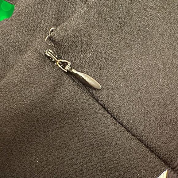 Nygard Collection VTG Multicolor Abstract Art Silk Mini Skirt Size 16 - Picture 7 of 10